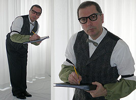 Andreas Jaeggi as the Clerk of the Central Office for Dreams Andreas Jaeggi as the Clerk of the Central Office for Dreams